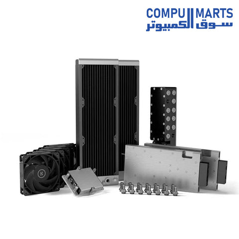 Pro-QDC-Kit-2xP360-1xSP5-2×6000-Ada-Cooling Kit-EK