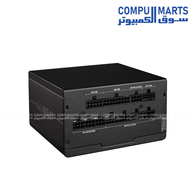 ELITE GOLD 850 FM A/EU Cord ELITE GOLD 850 850W Fully Modular ATX Power Supply with 80 PLUS Gold ATX 12V Ver. 3.1 Active PFC