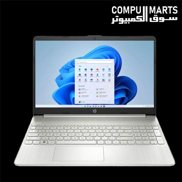 HP 15s-eq1002ne laptop in Natural Silver