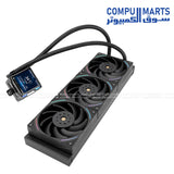 Elite Vision 360 – AIO CPU Cooler – Thermalright – 360mm Liquid Cooler ARGB Triple Fan High Performance