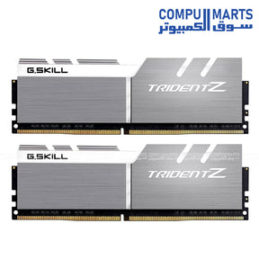 F4-4400C19D-16GTZSW – DDR4 RAM – G.SKILL – 16GB dual channel 4400MHz Trident Z memory