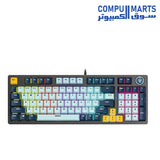 FANTECH ATOM96 MK890V2 MECHANICAL GAMING KEYBOARD