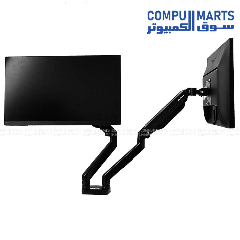 FANTECH Workstation MBD1 Dual Arm Monitor Stand for 13-32 inch monitors with 2-9 kg weight capacity