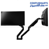 FANTECH Workstation MBD1 Dual Arm Monitor Stand for 13-32 inch monitors with 2-9 kg weight capacity