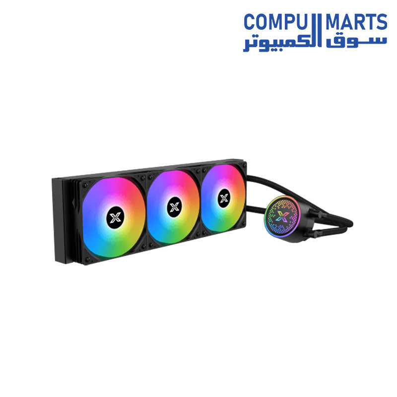 Xigmatek Fenix 360 ARGB Aio Liquid Cpu Cooler - Black