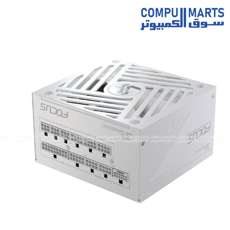 Seasonic Focus GX-1000 ATX 3.1 1000W power supply designed for high-efficiency gaming and workstation PC builds with stable power delivery and modern ATX 3.1 support