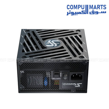 1000W Gold Fully Modular Power Supply with braided cables and silent cooling fan