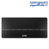 XPG Frontline II XL Gaming Mouse Pad – 900x400mm microfiber surface, stitched edges, anti-slip rubber base – Black – Egypt