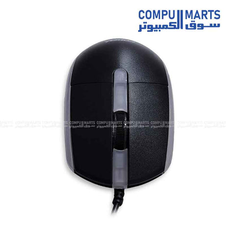 FOREV FV-133 Crossfire RGB Gaming Mouse Black
