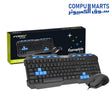 FV-3300S USB keyboard and mouse with Photoelectric working method in Black