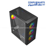 Fantech Aero 2 CG83 gaming case with 4 included RGB fans