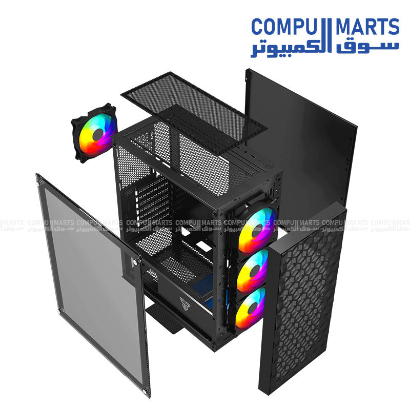 Fantech Aero 2 CG83 PC case supporting CPU coolers up to 160mm height