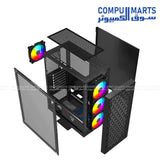 Fantech Aero 2 CG83 PC case supporting CPU coolers up to 160mm height