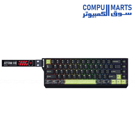 Fantech Super Atom HE68 Pro MK922 Black Magnetic Gaming Keyboard