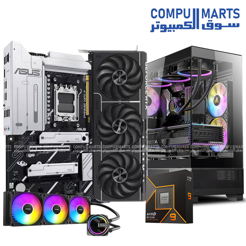 Flexy Gaming PC — i9‑14900KF / R9‑9900X — RTX Options