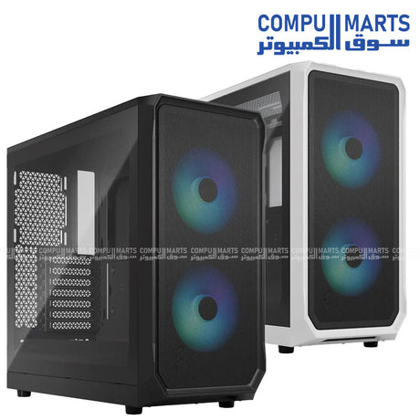 Focus 2-CASE-Fractal Design-RGB-TG-Clear-Tint