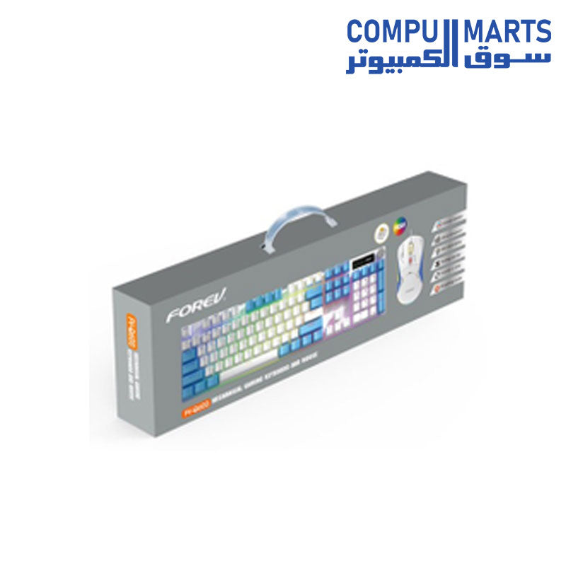 FV-Q600-Keyboard-mouse-FOREV-Wired 