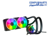 Celsius+ S24 Prisma-Liquid Cooler-Fractal Design-ARGB-240mm