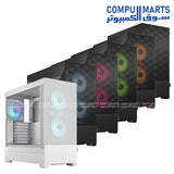 كيس Fractal Design Pop Air RGB Middle Tower