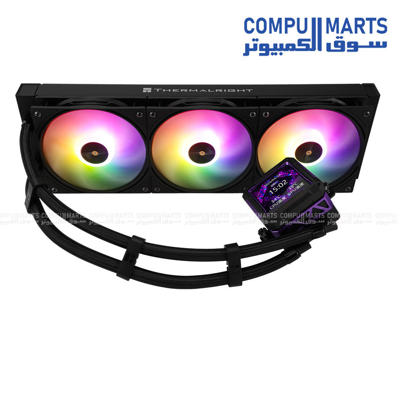 Frozen Warframe PRO 360 – AIO CPU Cooler – Thermalright – 360mm Liquid Cooler ARGB Triple Fan High Performance