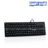 G SMART KY-K681 full-size USB keyboard with numeric keypad and directional keys