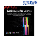 مجموعة ذاكرة ج سكيل ترايدنت زد RGB DDR4 بسعة 16 جيجا بايت (شريحتين 8 جيجا بايت) تأتي بسرعة 4400 ميجاهرتز مع زمن وصول CL18-19-19-39 وجهد تشغيل 1.4 فولت.

