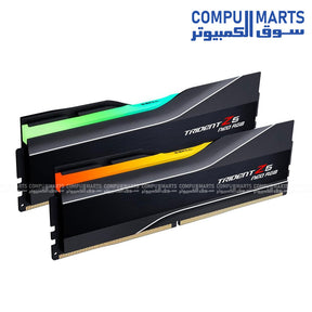 G.SKILL Ripjaws S5 64GB (2x32GB) DDR5 6000MHz CL36 desktop memory kit with Intel XMP and AMD EXPO support