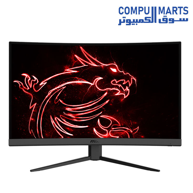 MSI G32C4X 31.5 Inch FHD 250Hz Curved VA Gaming Monitor with 1ms MPRT Adaptive Sync HDR Ready