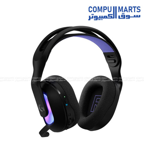 Logitech G522 gaming headset with 40mm PRO-G drivers and spatial audio