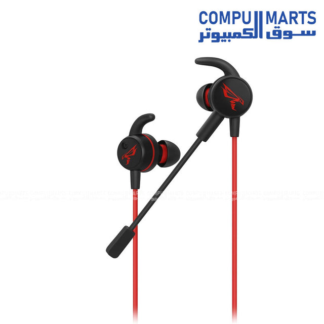 Somic G618i in-ear gaming headset black and red