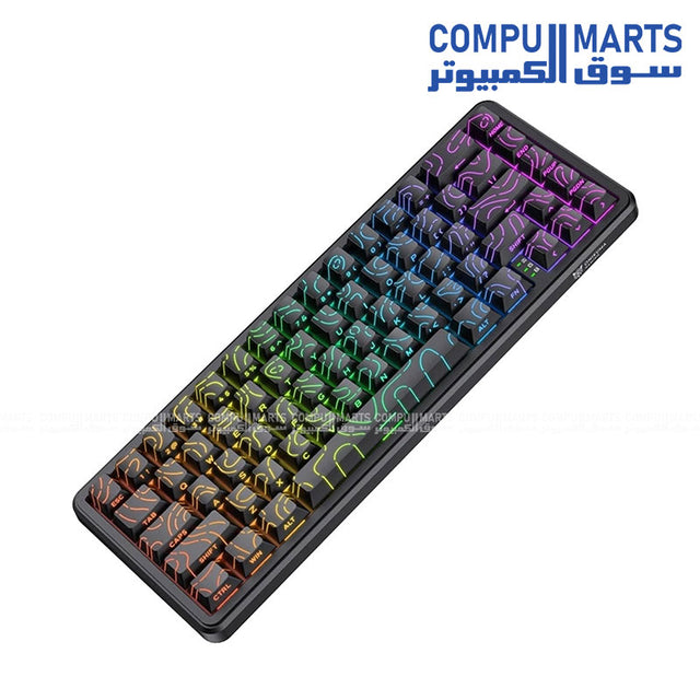 ONIKUMA G67 Rapid Trigger 60% Hall Effect Gaming Keyboard