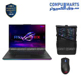 G834JZR-N6027W I9 Processor 14900HX DDR5 32GB 1TB PCIe4.0 NVMe M.2 Performance SSD NVIDIA GeForce RTX 4080 Laptop GPU 18 2.5K (2560 x 1600, WQXGA) 16:10 aspect ratio WIN 11 ( 1 Year Perfect Warranty )