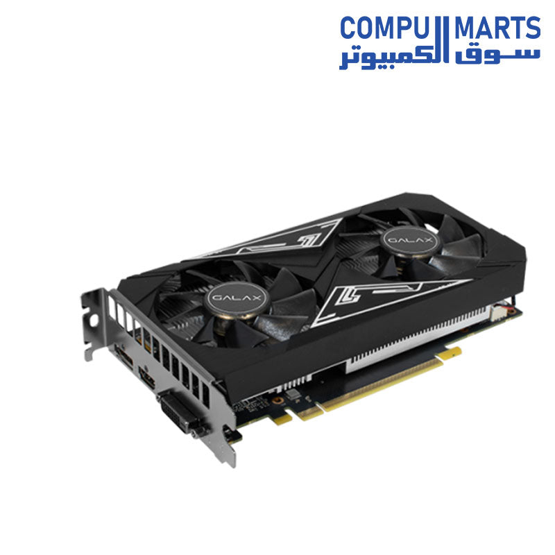 GALAX GeForce GTX 1650 EX PLUS (1-Click OC) GDDR6 4GB 128-bit DP