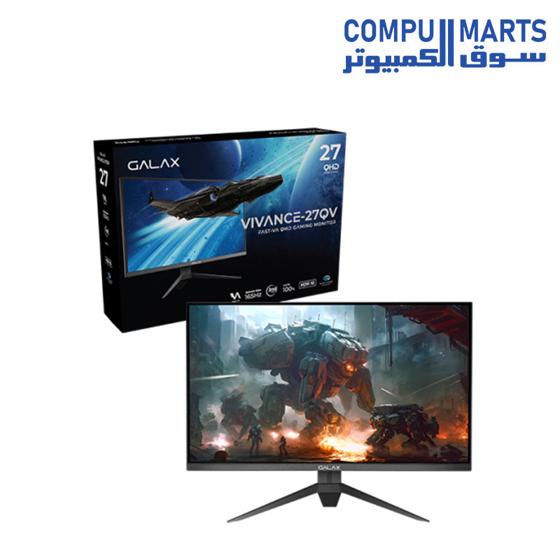 Vi Monitors GALAX VIVANCE-27QV Gaming Monitor (VI-27QV) 27