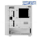 GAMDIAS AURA GC2 WHITE Elite+ AURA750 PC case with tempered glass