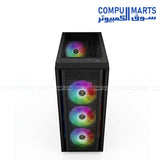 GAMDIAS AURA GC2 ELITE Mesh Front Panel Gaming Case