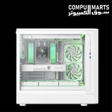 GAMEMAX CLAW 460 WB White Mid-Tower Gaming Case with 1-Year Warranty at Compumarts Egypt
