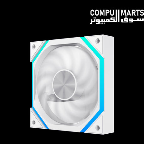 GAMEMAX FN12A-N2-W ARGB fan with 16 outer-ring LEDs