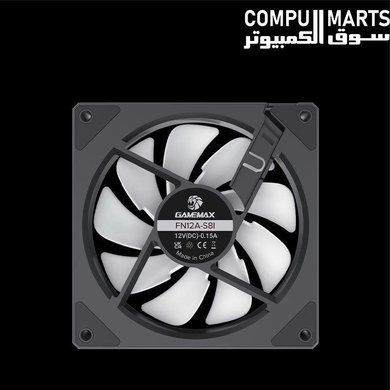 GAMEMAX FN12A-S8I fan
