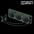 GAMEMAX HAILSTORM 360 BK liquid CPU cooler with 3.95-inch LCD display