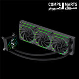 GAMEMAX HAILSTORM 360 BK liquid CPU cooler with 3.95-inch LCD display