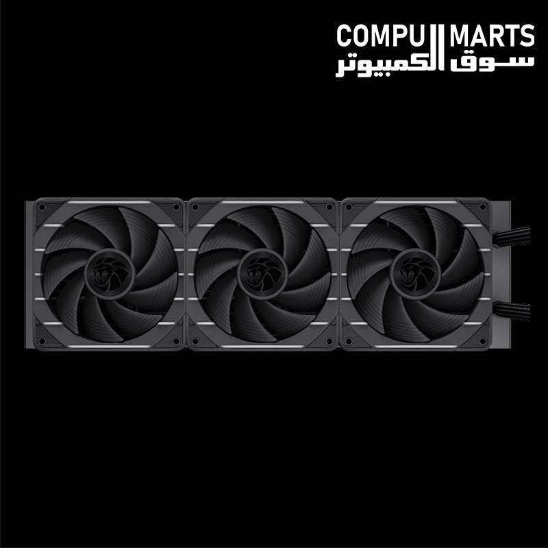 GAMEMAX HAILSTORM 360 BK with Tornado T12 ARGB fans