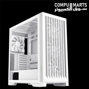 GAMEMAX LEADER 2 WH Mid Tower Gaming Case White