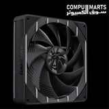 GAMEMAX Tornado T14 ARGB Black/White Case Fan, 24 ARGB LEDs, 2200RPM PWM, 66.89 CFM