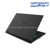لابتوب GIGABYTE Gaming A16 CVH من الأمام بشاشة 16 بوصة 165Hz
