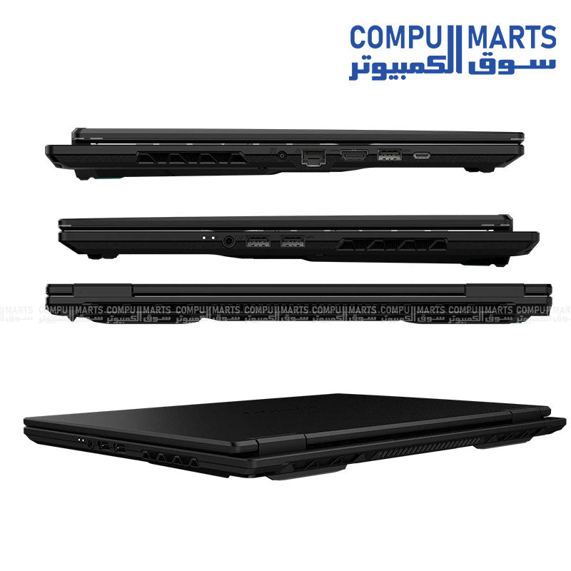 لابتوب GIGABYTE Gaming A16 CVH من الأمام بشاشة 16 بوصة 165Hz
