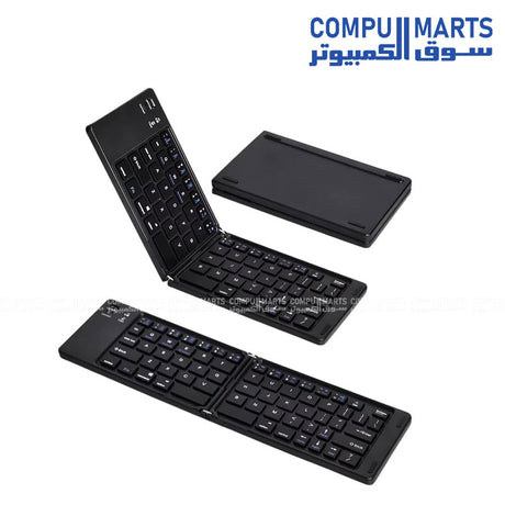 GAMMA K-335 Bluetooth Wireless 2.4GHz Compact Keyboard Black