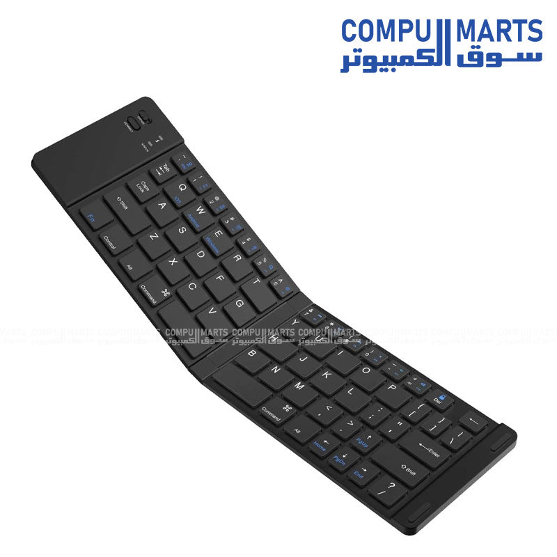 GAMMA K-335 Black Foldable Wireless Keyboard