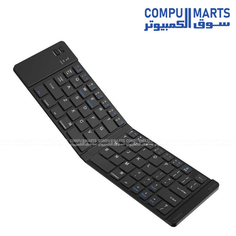 GAMMA K-335 Black Foldable Wireless Keyboard