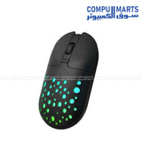 Wireless rechargeable GAMMA M-13 mouse with Bluetooth 5.0 and USB